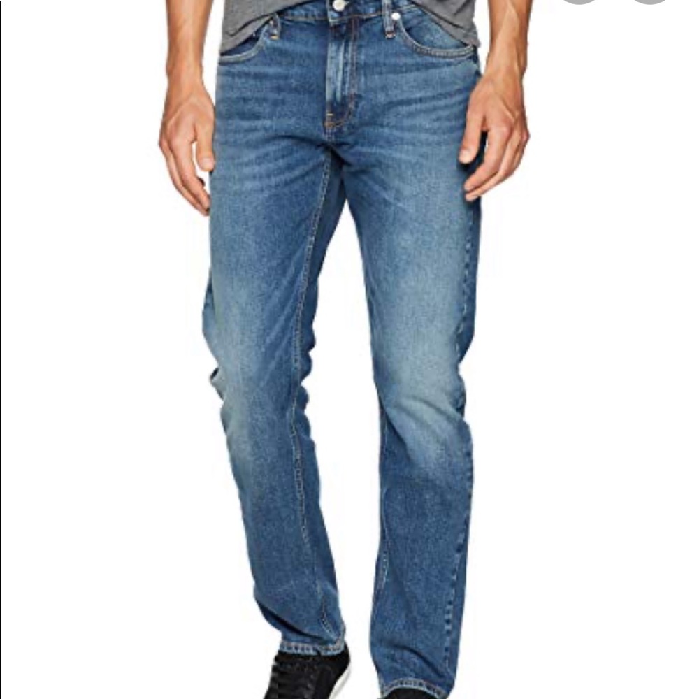 Men’s slim-fit Calvin Klein jeans